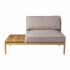 FDB Møbler L37 7-9-13 soffmodul bord vänster 130 cm Stone-lacquered oak