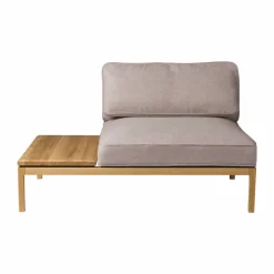 FDB Møbler L37 7-9-13 soffmodul bord vänster 130 cm Stone-lacquered oak
