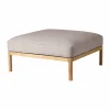 Hot FDB Møbler L37 7-9-13 soffmodul puff 90 cm Stone-lacquered oak