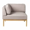 FDB Møbler L37 7-9-13 soffmodul vänster hörn 90 cm Stone-lacquered oak