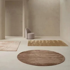 Hot Linie Design Lucens matta rund natural