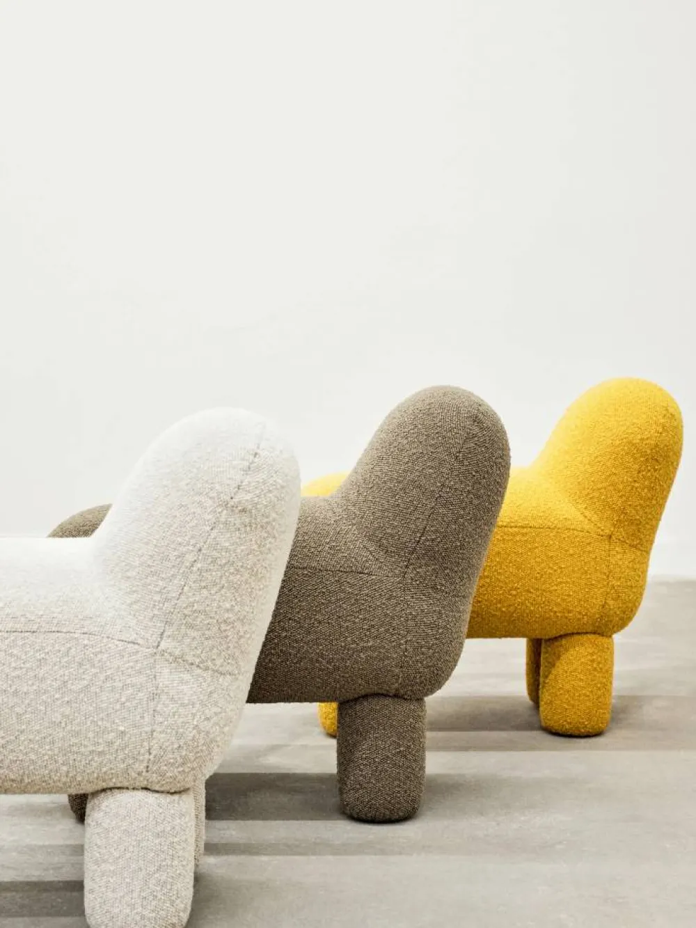 Outlet Design House Stockholm Lulu sittpuff 36x65 cm Yellow