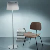 Best Foscarini Lumiere XXL golvlampa vit munblåst glas aluminium