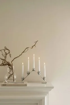 Clearance Watt & Veke Luna adventsljusstake Chrome