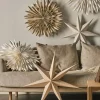 Outlet Scandi Living Luna adventsstjärna beige med prickar 60 cm