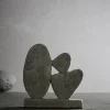 MUUBS Luna skulptur Grey 12x3x21 5 cm
