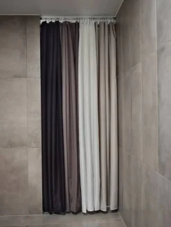 Outlet Zone Denmark Lux duschdraperi Camel 180x200 cm