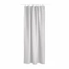 Zone Denmark Lux duschdraperi Soft grey 180x200 cm