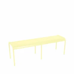 Hot Fermob Luxembourg bänk Frosted lemon (gul)