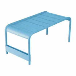 Clearance Fermob Luxembourg bord/fotpall Maya blue (blå)