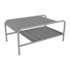Discount Fermob Luxembourg bord lågt 90x55 cm Lapilli Grey