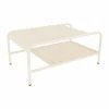 Fermob Luxembourg bord lågt 90x55 cm Latte beige (beige)