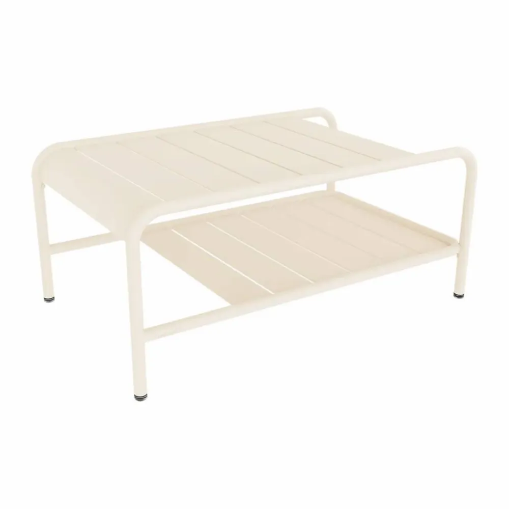 Fermob Luxembourg bord lågt 90x55 cm Latte beige (beige)