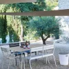 Best Fermob Luxembourg bord 143x80 cm Honey (gul)