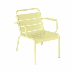 Outlet Fermob Luxembourg loungefåtölj Frosted lemon (gul)