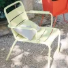 Fermob Luxembourg loungefåtölj Ice mint (grön)