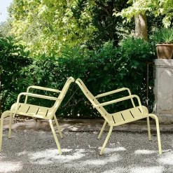 Online Fermob Luxembourg loungefåtölj Red ochre (röd)
