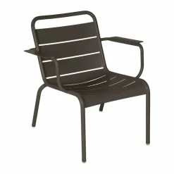 Hot Fermob Luxembourg loungefåtölj Tonka (brun)