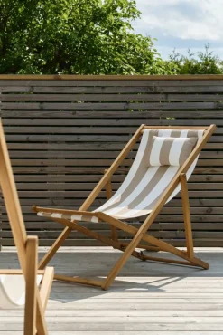 Outlet 1898 Lyckesand solstol Teak-beige
