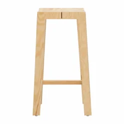 Vaarnii 016 Maasto Bar Stool barpall Matt oljevaxad furu 65 cm