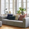 Outlet HAY Mags 2 5-sits soffa tyg Canvas 356 röd