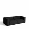HAY Mags 2 5-sits soffa tyg hallingdal 65 190 svart