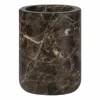 Clearance Mette Ditmer Marble tandborsthållare 10 cm Brun