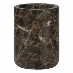 Clearance Mette Ditmer Marble tandborsthållare 10 cm Brun