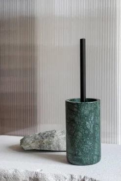 Mette Ditmer Marble toalettborste 36 cm Dark forest