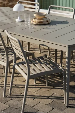 1898 Marsala förlängningsbart matbord Taupe 208-288 cm