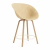 Normann Copenhagen Mat Bar Armchair karmstol 65 cm Hemp-beech-cream steel