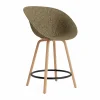 Sale Normann Copenhagen Mat Bar Armchair karmstol 65 cm Seaweed-beech-black steel