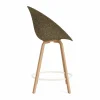 Hot Normann Copenhagen Mat Bar Armchair karmstol 65 cm Seaweed-beech-cream steel