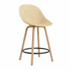 Normann Copenhagen Mat Bar Chair barstol 65 cm Hemp-beech-black steel