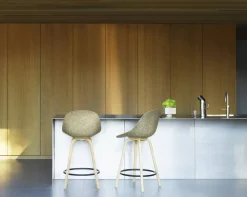 Hot Normann Copenhagen Mat Bar Chair barstol 65 cm Seaweed-beech-black steel