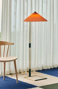 Outlet HAY Matin floor golvlampa 129 cm Yellow