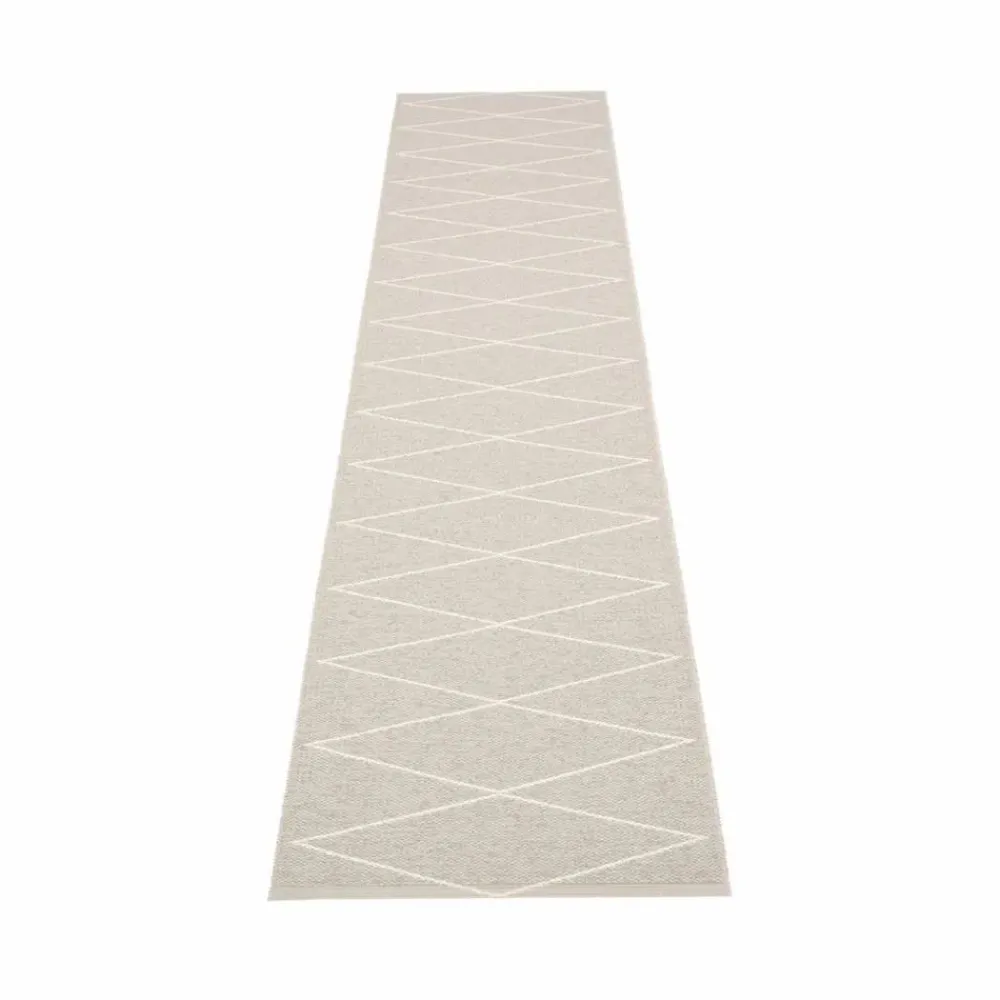 Pappelina Max gångmatta linen/vanilla 70x320 cm