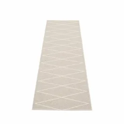 Sale Pappelina Max gångmatta linen/vanilla 70x240 cm