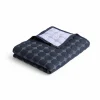 Clearance HAY Mega Dot överkast organic 235x245 cm Midnight blue