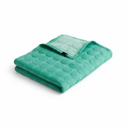 HAY Mega Dot överkast organic 260x260 cm Sea green