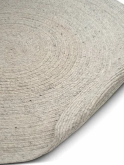 New Classic Collection Merino ullmatta rund Ø240 cm Concrete