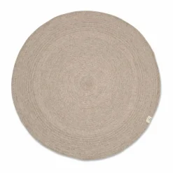 Classic Collection Merino ullmatta rund Ø240 cm Oat
