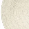 Classic Collection Merino ullmatta rund Ø160 cm Vit