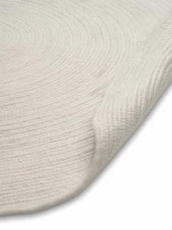 Classic Collection Merino ullmatta rund Ø240 cm White