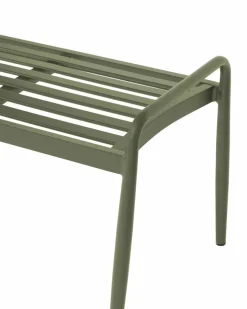 Discount 1898 Messina bänk 51x124 cm Moss green