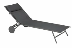 Sale Lafuma Miami II solsäng Batyline Duo Obsidian