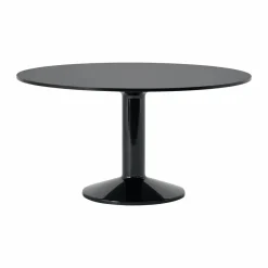Online Muuto Midst pelarbord Black nanolaminate-black Ø140 cm