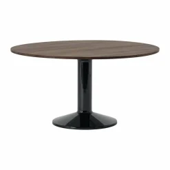 Best Muuto Midst pelarbord Dark oiled oak-black Ø140 cm