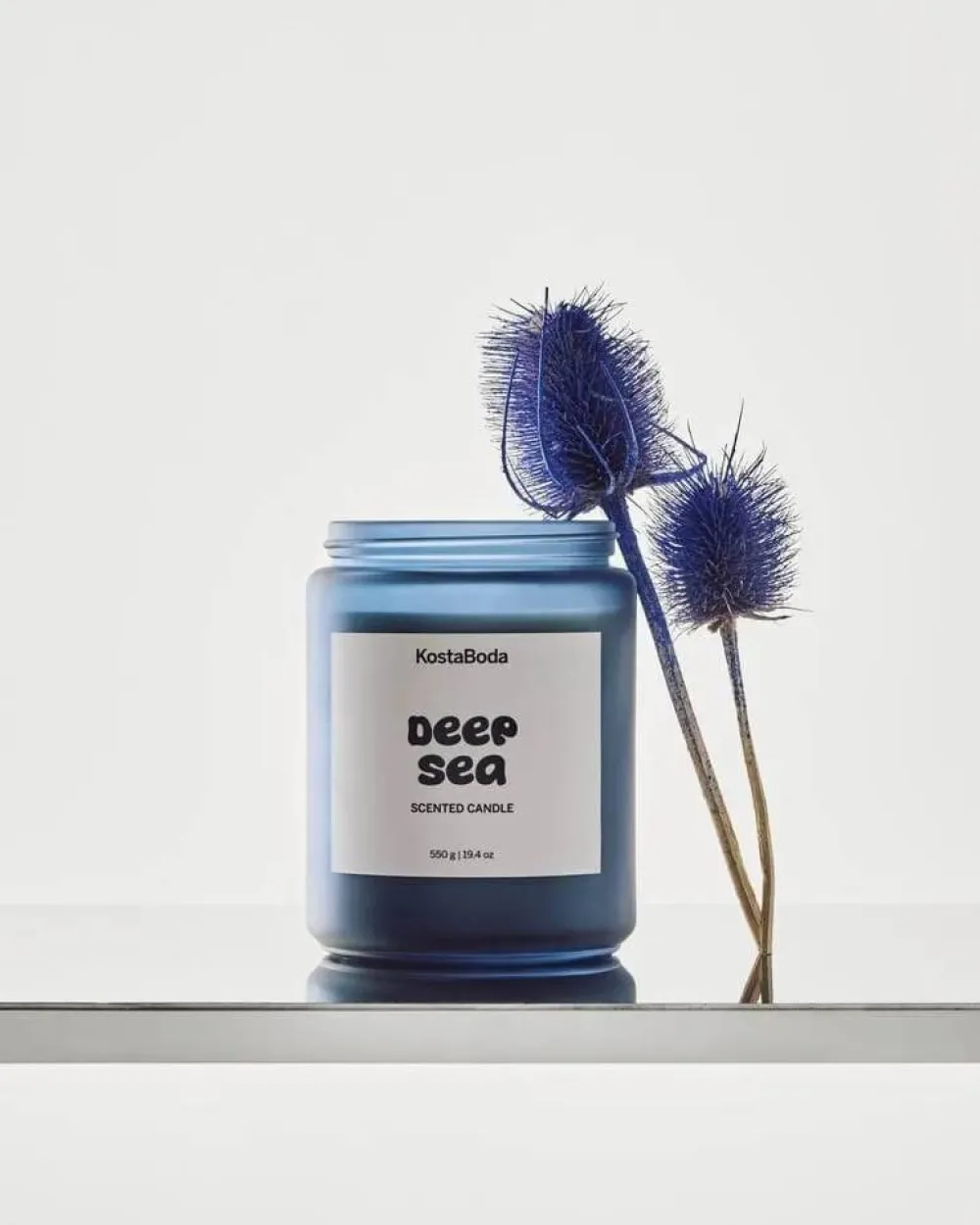 Kosta Boda Mind doftljus Deep Sea 550 g