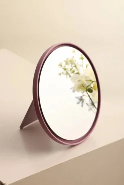 Design Letters Mirror Mirror bordsspegel Ø21 cm Lavender